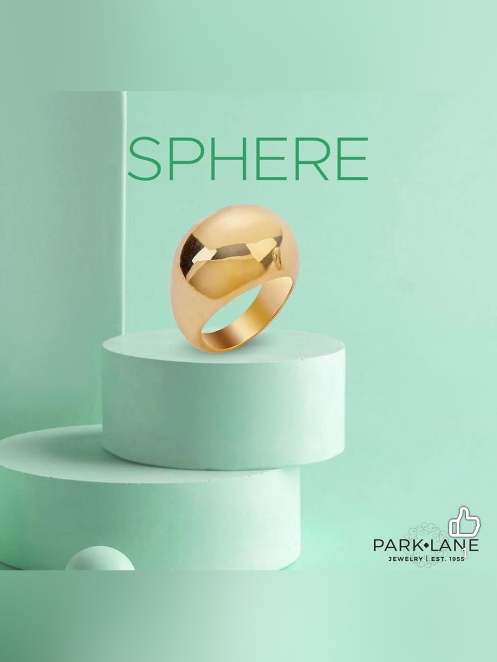 Park Lane “Sphere” Ring in Gold-Size 7! BNIB!!